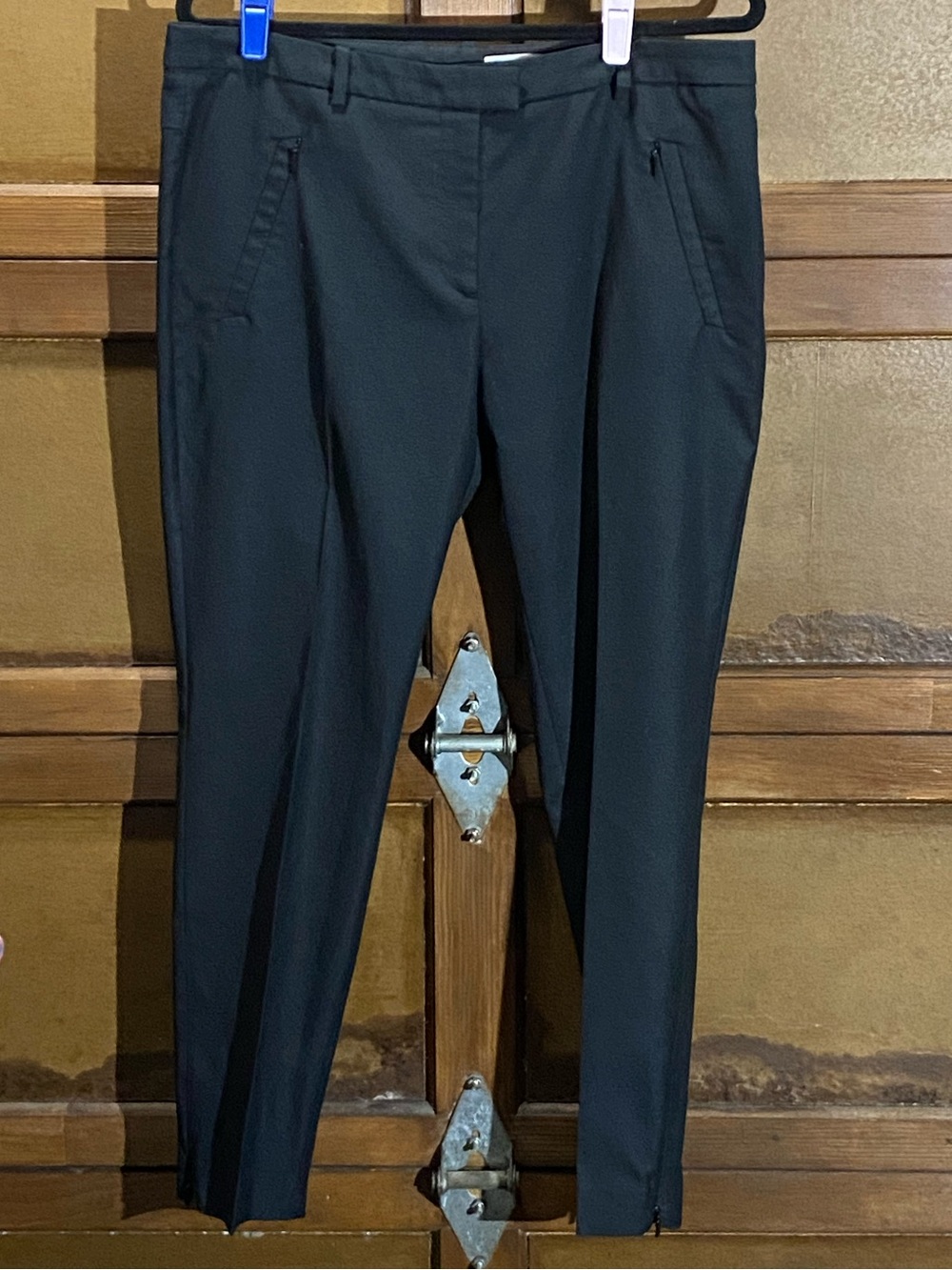 BOSS Slim fit Pleated Pants 'Anaita' in Black Sz 10